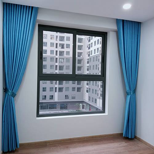 Bộ rèm vải chắn nắng cửa sổ chung cư hiện đại nhất