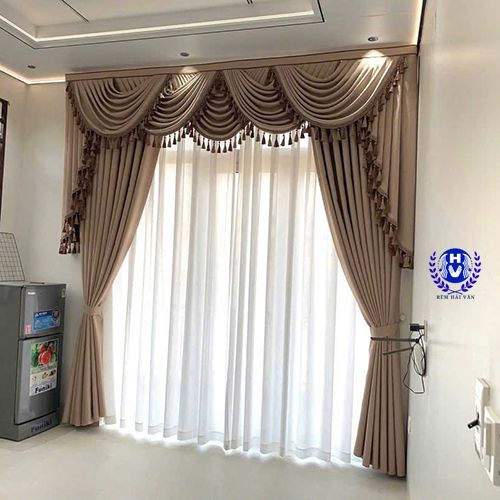 mẫu rèm vải 3 lớp cao cấp nâng tầm giá trị không gian