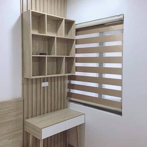 Rèm cầu vồng cho phòng ngủ theo nội thất hiện đại