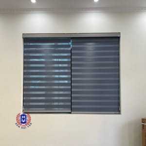 mẫu rèm cầu vồng hàn quốc lắp phòng ngủ chung cư