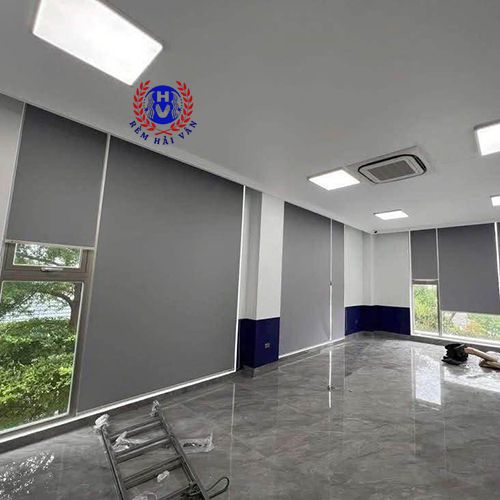 mẫu rèm cuốn văn phòng chống nắng tại tòa IDMC Duy Tân Cầu Giấy