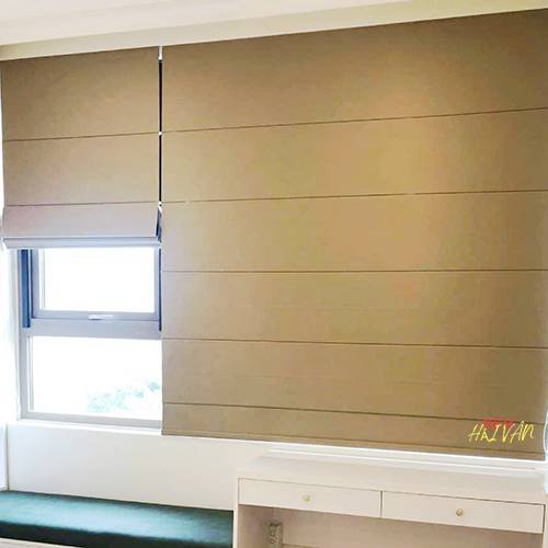 rèm kéo roman cản sáng cửa sổ nhỏ