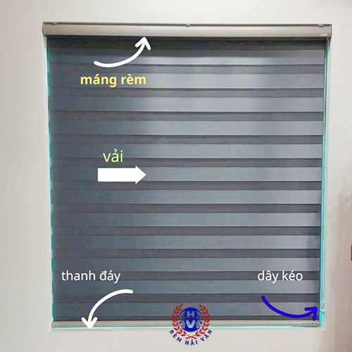 cấu tạo các bộ phận rèm cầu vồng phòng thờ
