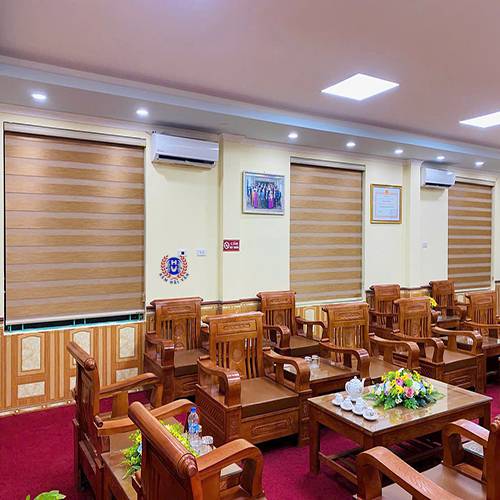 mẫu rèm cầu vồng màu gỗ nhập khẩu hàn quốc