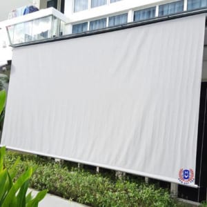 mẫu rèm che nắng ban công tự cuốn lắp nhiều nhất