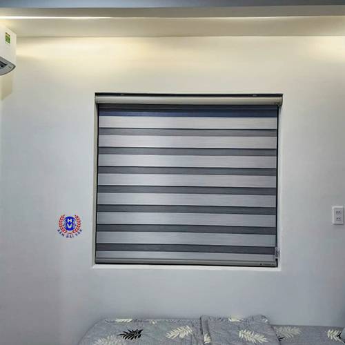 rèm cầu vồng cản sáng lắp đặt hoàn thiện nhà khách hàng