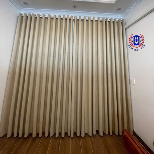 rèm vải thô giúp chống nắng hiệu quả