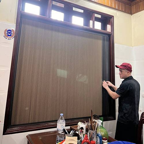 rèm tổ ong cách nhiệt ngăn ánh sáng cho văn phòng