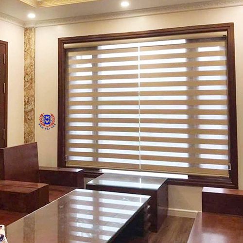 mẫu rèm cầu vồng lắp cửa sổ kéo lên xuống