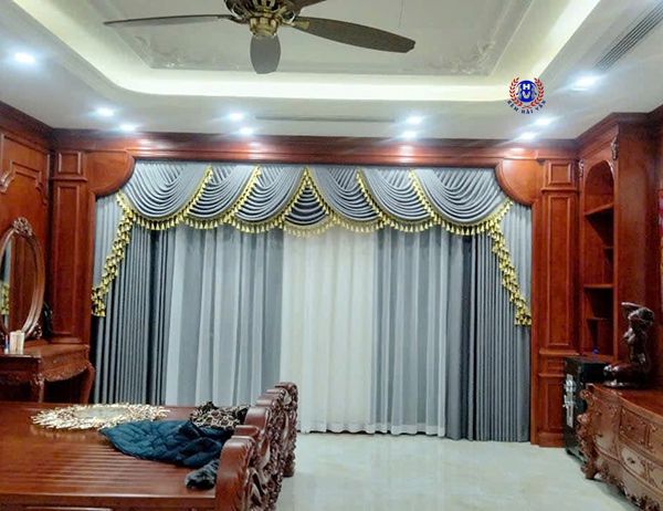 mẫu rèm cửa được lắp đặt yêu thích tại hải dương