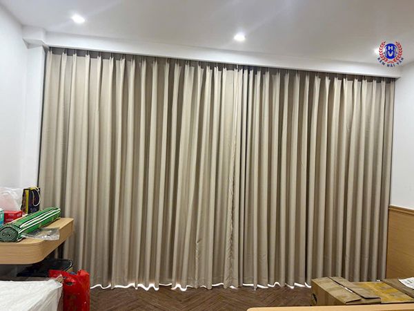 mẫu rèm cửa thiết kế tối giản tại hà nam
