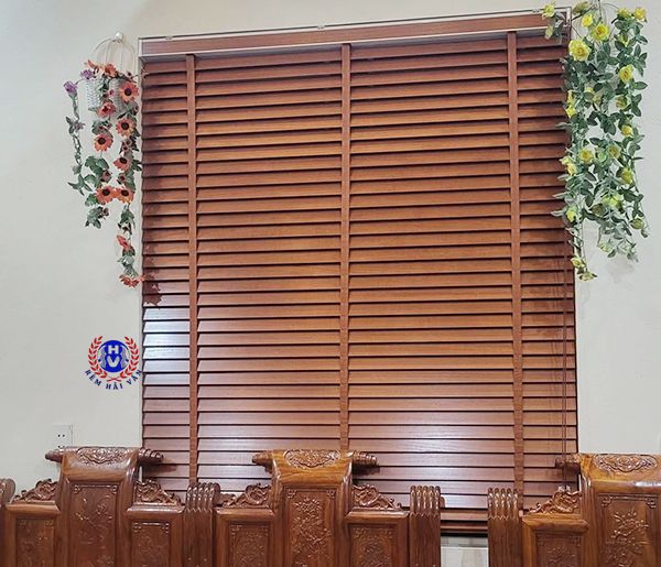 mẫu rèm gỗ cao cấp thi công tại hà nam