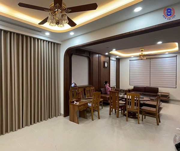 rèm cửa được thiết kế theo phong thủy gia chủ