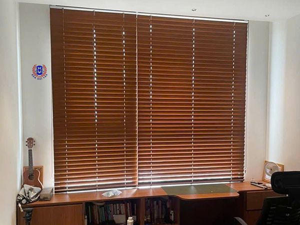rèm sáo gỗ cửa sổ tại bắc giang