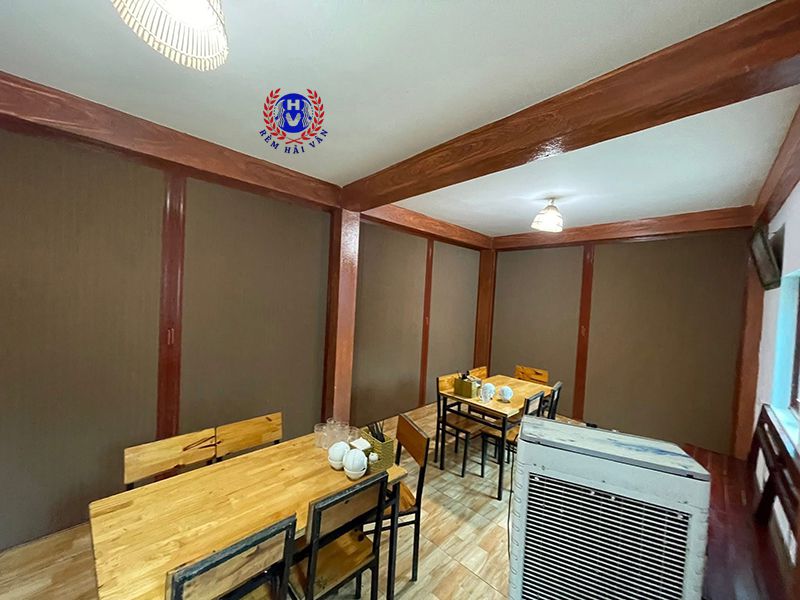 rèm tổ ong chống nắng lắp tại hải dương