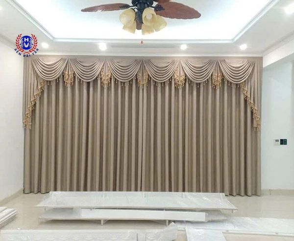 mẫu rèm cửa thiết kế phong cách tân cổ điển tại vĩnh phúc