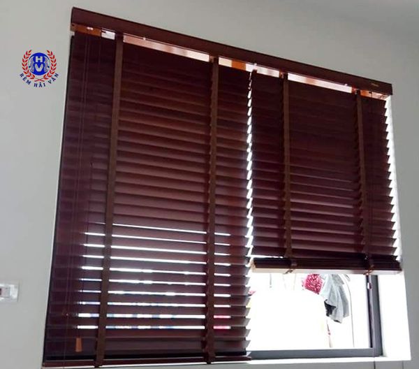 mẫu rèm gỗ lắp tại nam định