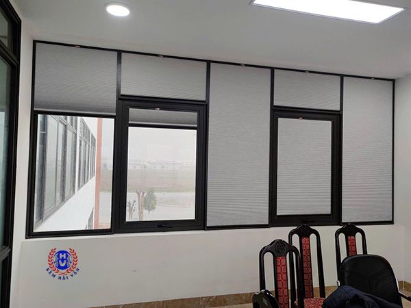 mẫu rèm tổ ong chống nắng tại nam định