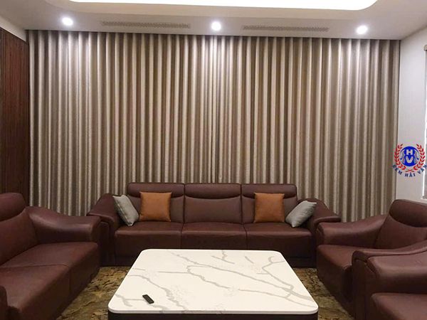 mẫu rèm vải hiện đại lắp ở nam định