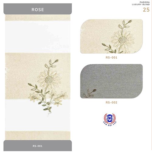 bảng màu rèm cầu vồng màu be