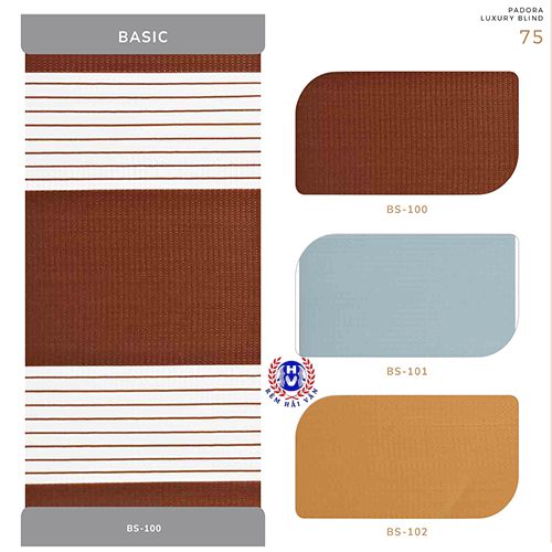 bảng màu rèm cầu vồng màu gỗ