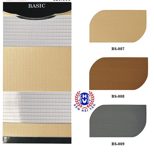 Dải màu nâu rèm cầu vồng phòng ngủ