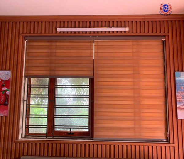 mẫu rèm cầu vồng hàn quốc lắp tại đan phượng