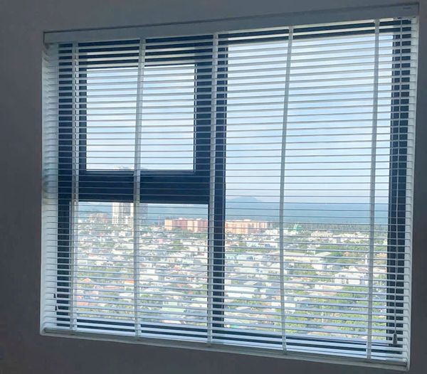 mẫu rèm sáo lá ngang lắp tại đan phượng