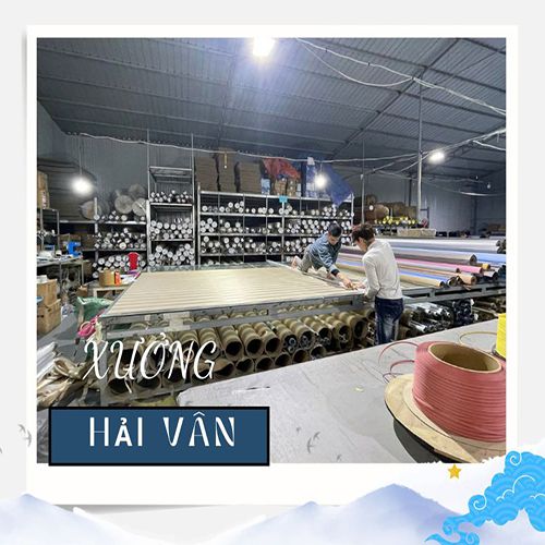 xưởng rèm cầu vồng hà đông của hải vân