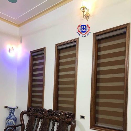 hình ảnh mẫu rèm cầu vồng hàn quốc lắp phòng khách
