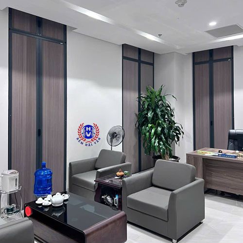 lắp đặt hệ lọt khung rèm tổ ong cho phòng khách