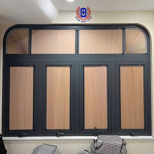 rèm tổ ong trên kính cách nhiệt chống nắng hiệu quả