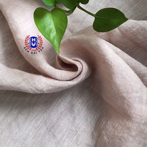rèm vải linen bột mềm mải bề mặt nhăn nhẹ
