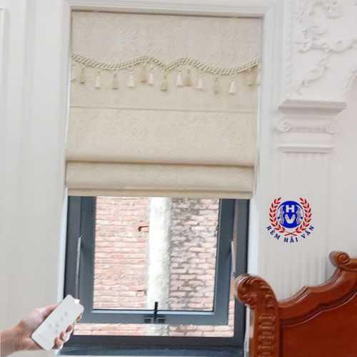 rèm roman tự động cho phòng ngủ
