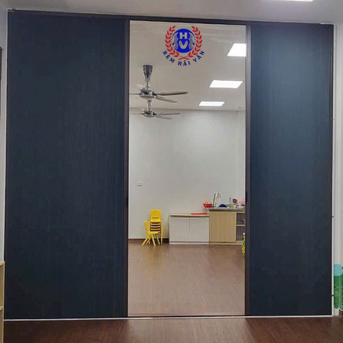 rèm tổ ong ngăn phòng hệ kéo 2 cánh