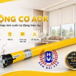 hình ảnh Động cơ rèm cầu vồng tự động thương hiệu AOK