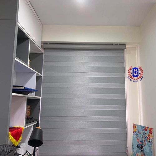 lắp đặt rèm cầu vồng luxury cho phòng ngủ tại chung cư vinhomes time city