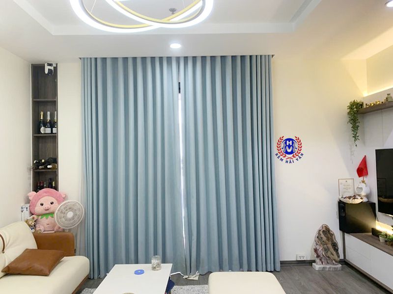 mẫu rèm cửa đẹp hoàn thiện tại căn hộ Vinhomes Smart City