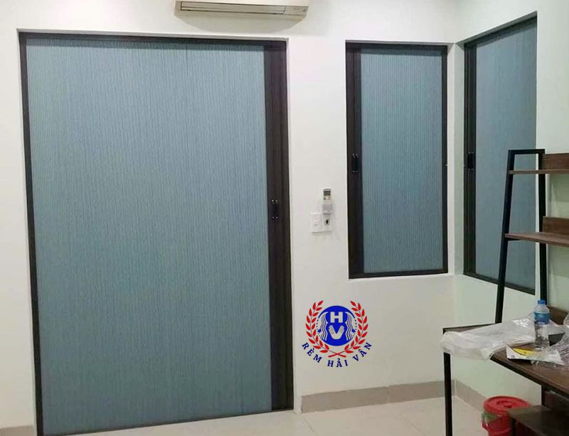 mẫu rèm tổ ong cách nhiệt lắp tại Hải Phòng