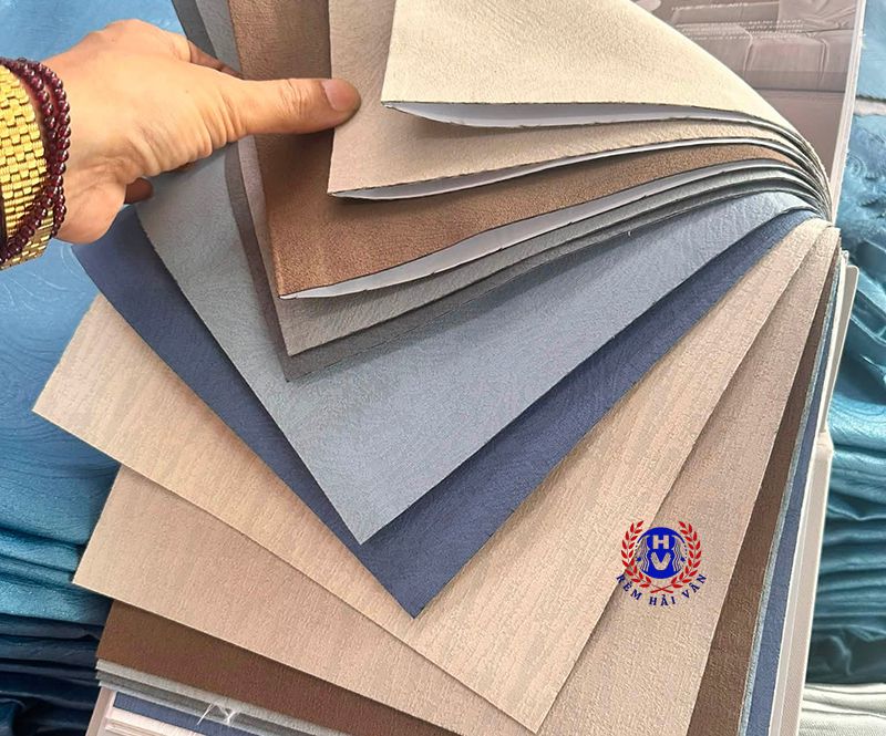 bảng tông màu rèm vải trung quốc