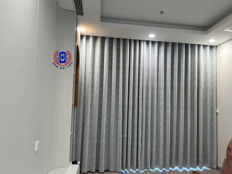 mẫu rèm cửa chống nắng lắp đặt tại hưng yên