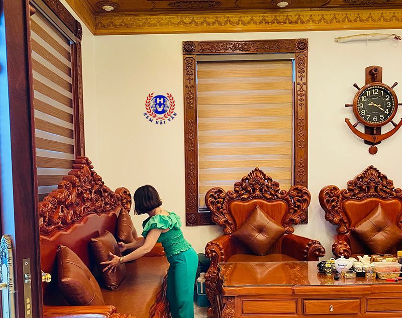 rèm cầu vồng thái bình hiện đại