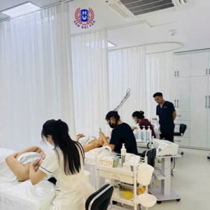 Rèm che giường thẩm mỹ viện RC-GTM04