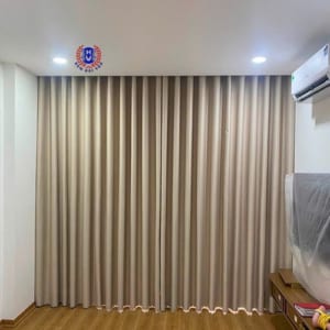 Rèm vải định hình Hàn Quốc sang trọng VDH10