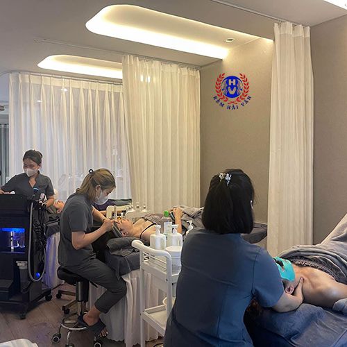Rèm Vải Đũi Xuyên Sáng Ngăn Phòng Spa Cao Cấp RV-DX05