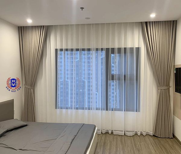 rèm vải hàn quốc cho căn hộ chung cư