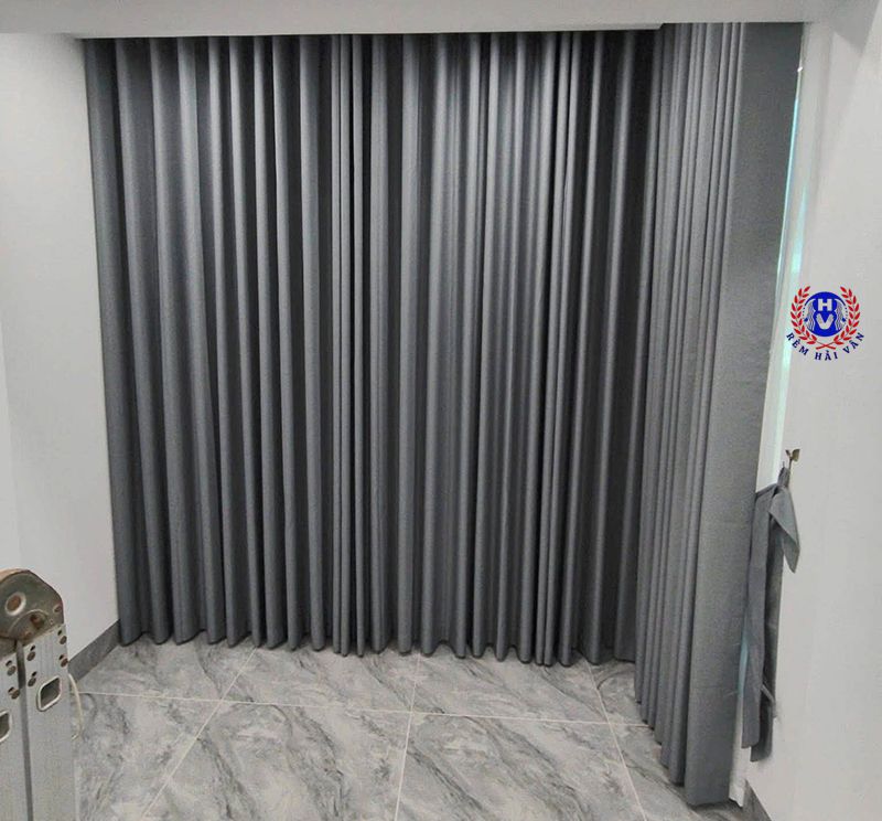 rèm vải trung quốc lắp đặt cho gia đình