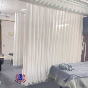 Rèm Voan Lụa Ngăn Giường Spa Mềm Mịn LNG03