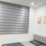 mẫu rèm cầu vồng phòng ngủ hướng Tây chống nắng cản nhiệt