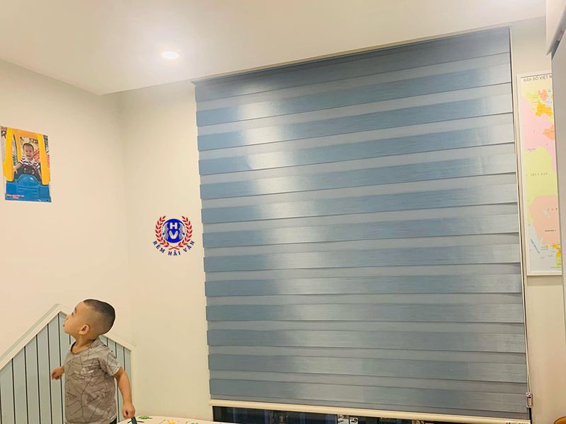 mẫu rèm cầu vồng phòng ngủ trẻ em được nhiều phụ huynh chọn